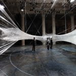 Numen’s Tape installation started as a sculpture but morphs into architecture. 'Odeon' in Vienna in 2010. Photo: Fred Kroh