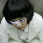 Somi Park's LED Eyelashes. Photo: Minsoo Kang